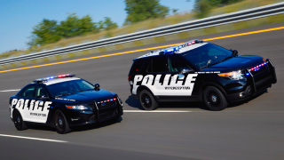 Ford Police Interceptors get their badges
